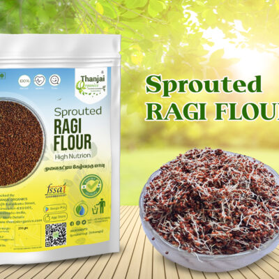 Organic Sprouted Ragi Powder